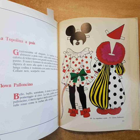 VESTIRSI DI CARTA per gioco carnevale teatro CARLA RUFFINELLLI 1986 PAOLINE
