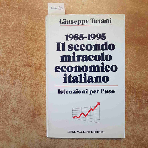 GIUSEPPE TURANI 1985-1995 IL SECONDO MIRACOLO ECONOMICO ITALIANO 1986 SPERLING