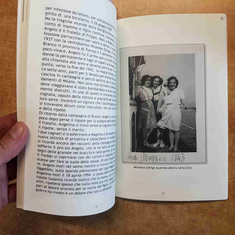 CHIAMACI ANCORA 2° guerra mondiale storie sconosciute riportate Memoria ROBECCO