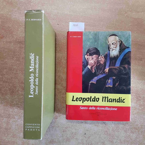 LEOPOLDO MANDIC SANTO DELLA RICONCILIAZIONE Bernardi 1983 CONVENTO CAPPUCCINI