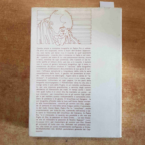 PADRE PIO DA PIETRELCINA CROCIFISSO SENZA CROCE 1988 FERNANDO DA RIESE PIO X