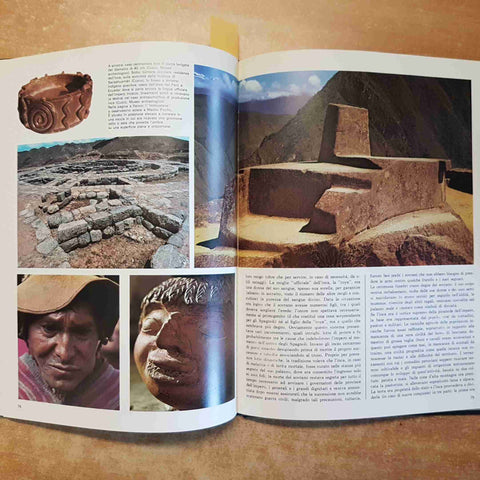 I GRANDI IMPERI LE CIVILTA' PRECOLOMBIANE 1983 EUROCLUB maya aztechi titicaca