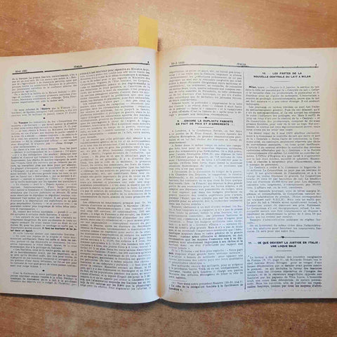 ITALIA BULLETIN D'INFORMATIONS EDITE' PAR LA CONCENTRATION ANTIFASCISTE 1982