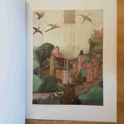 AFFRESCHI NEL CASTELLO DI ISSOGNE - ANDREINA GRISERI 1970 CRT valle d'Aosta
