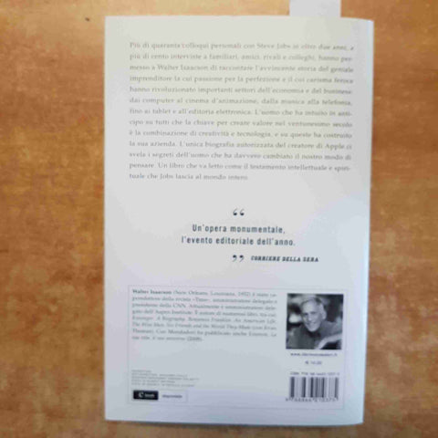 STEVE JOBS biografia di WALTER ISAACSON 2012 NUMERI PRIMI MONDADORI