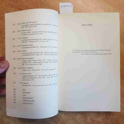 STEVE JOBS biografia di WALTER ISAACSON 2012 NUMERI PRIMI MONDADORI