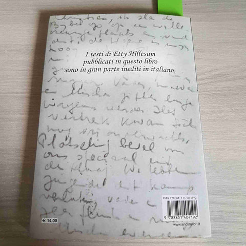 PAGINE MISTICHE - ETTY HILLESUM - ANCORA - 2007