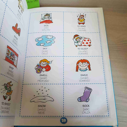 IL DIZIONARIO DI INGLESE LE MIE PRIME PAROLE ILLUSTRATE - DEAGOSTINI - 2002