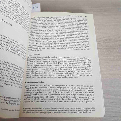 IL NUOVO MANUALE DI STILE editoria stampa articol ROBERTO LESINA 2009 ZANICHELLI