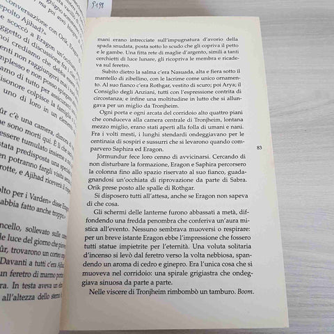 ELDEST L'EREDITA' LIBRO SECONDO - CHRISTOPHER PAOLINI - FABBRI EDITORI - 2005