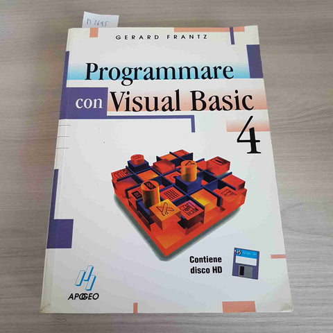 PROGRAMMARE CON VISUAL BASIC 4 - GERARD FRANTZ - APOGEO - 1996
