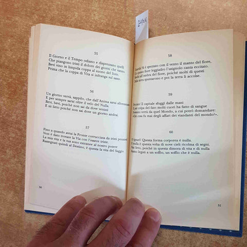 OMAR KHAYYAM - QUARTINE i grandi classici della poesia FABBRI