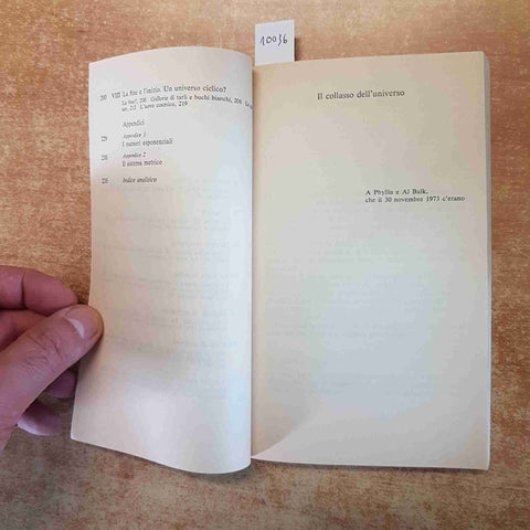 ISAAC ASIMOV - IL COLLASSO DELL'UNIVERSO 1988 MONDADORI astronomia pulsar