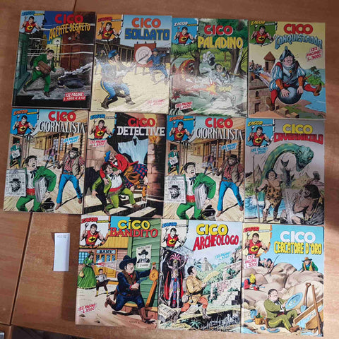 LOTTO 10 ZAGOR PRESENTA CICO leggi i titoli BONELLI no tex dampyr SENZA ALLEGATI
