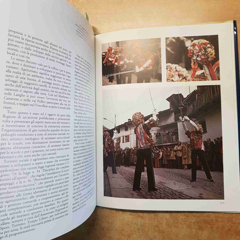 PIEMONTE libro fotografico 1980 REGIONE PIEMONTE ASSESSORATO AL TURISMO
