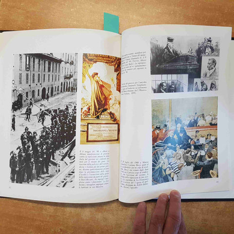 L'ITALIA DOPO L'UNITA' volume 1 STORIA D'ITALIA DEL XX SECOLO il giornale