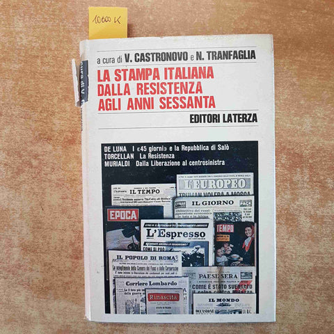 LA STAMPA ITALIANA DALLA RESISTENZA AGLI ANNI SESSANTA Castronovo Tranfaglia