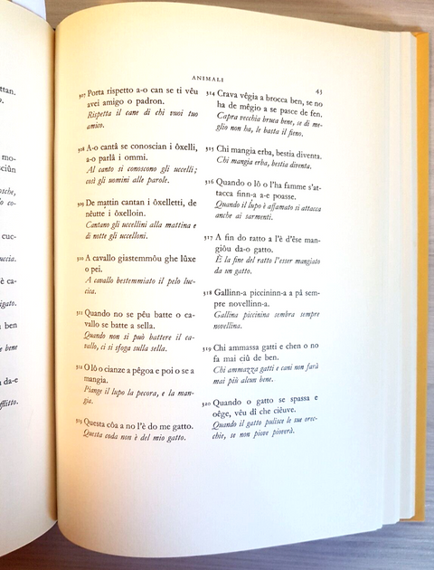 PROVERBI LIGURI - Piero Raimondi - La Stampa 1992 LIGURIA GENOVA LIGURE (75