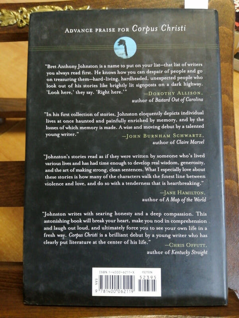 CORPUS CHRISTI STORIES - BRET ANTHONY JOHNSTON - 2004 RANDOM HOUSE 1ED. (5