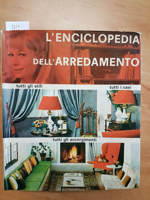 L'ENCICLOPEDIA DELL'ARREDAMENTO 1966 COMPAGNIA EDITORIALE (3857) TUT