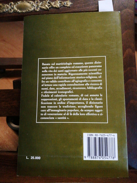 DIZIONARIO DEI NOMI E DEI SANTI - GREMESE - 1990 - MARTIRIOLOGIO ROMANO (63