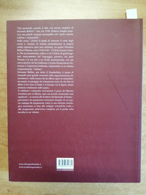 Giovanni Bellini - CATALOGO Silvana Editoriale Milano 2008 - ILLUSTRATO (63