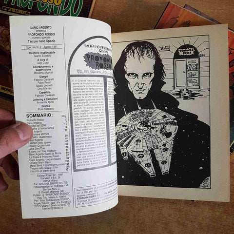 LOTTO 4 FUMETTI HORROR Dario Argento presenta Profondo Rosso, Tenebre...(40