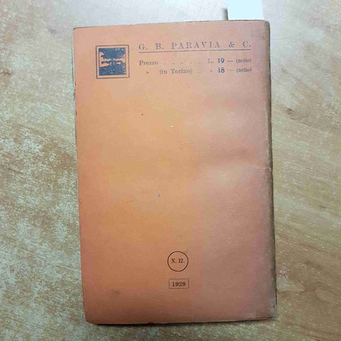 G. A. ALFERO SCHILLER - I DRAMMI DELLA GIOVINEZZA - 1929 - Paravia - (695B