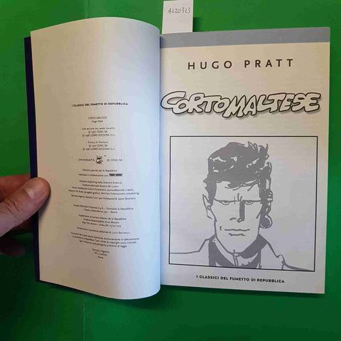 CORTO MALTESE una ballata del mare salato favola di venezia HUGO PRATT  repubbli