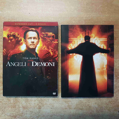 ANGELI E DEMONI 2 DVD extended cut TOM HANKS DAN BROWN RON HOWARD 2009 SONY