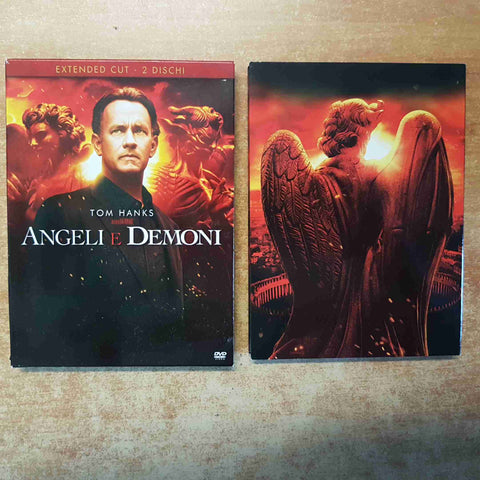 ANGELI E DEMONI 2 DVD extended cut TOM HANKS DAN BROWN RON HOWARD 2009 SONY