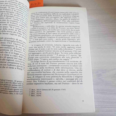 TRATTATO SULLA TOLLERANZA - VOLTAIRE - FELTRINELLI - 2012