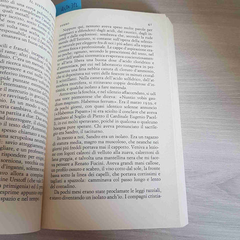 IL SISTEMA PERIODICO - PRIMO LEVI - EINAUDI - 2012