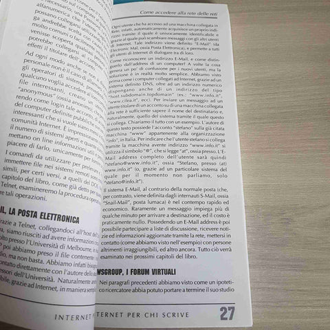 INTERNET PER CHI SCRIVE - STEFANO EPIFANI - JACKSON LIBRI - 2000