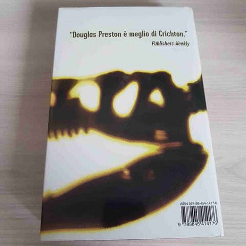 TYRANNOSAUR CANYON prima edizione DOUGLAS PRESTON - SONZOGNO EDITORE - 2017