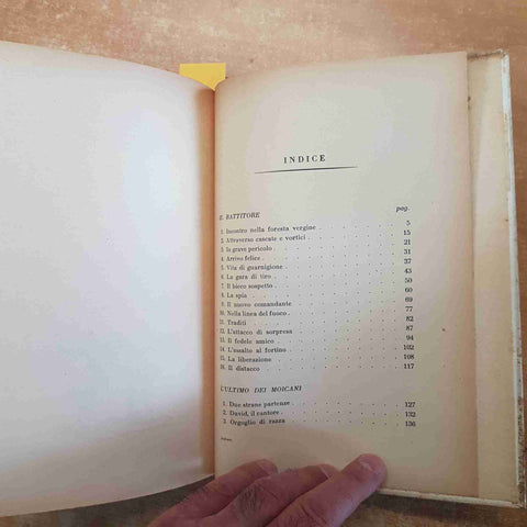 NEL MONDO DEGLI INDIANI - COOPER 1943 GENIO il battitore + l'ultimo dei moicani