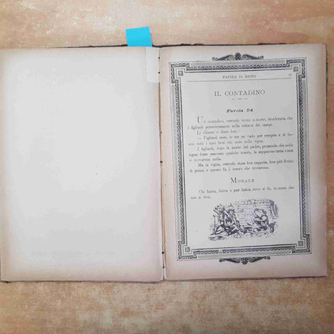 FAVOLE DI ESOPO COMPILATE DA ONORATO ROUX 1887 EDOARDO PERINO parte I + parte II