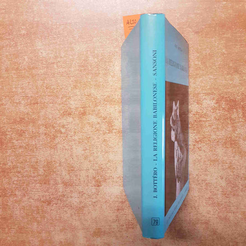 LA RELIGIONE BABILONESE JEAN BOTTERO 1961 SANSONI