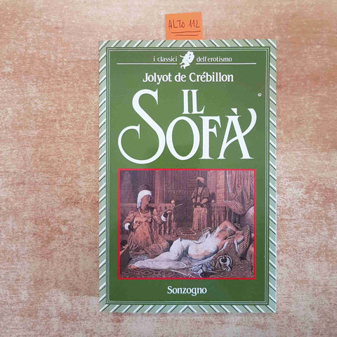 IL SOFA' JOLYOT DE CREBILLON 1987 SONZOGNO erotismo