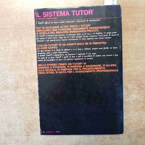 ELETTRONICA volume 1 HUGHES PIPE 1967 SISTEMA TUTOR VALLECCHI
