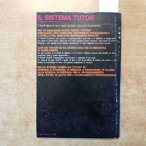 ELEMENTI FONTAMENTALI DI ELETTRICITA' 1 OWENS SANBORN TUTOR 1968 VALLECCHI