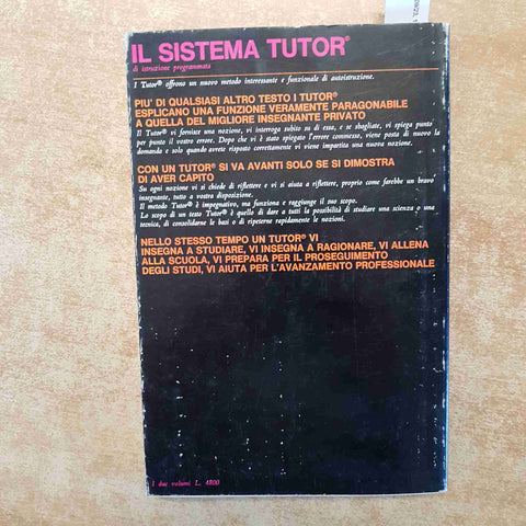 ELEMENTI FONTAMENTALI DI ELETTRICITA' 2 OWENS SANBORN TUTOR 1968 VALLECCHI