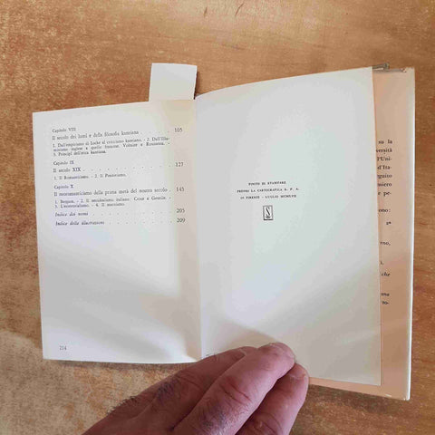 BREVE STORIA DELLA FILOSOFIA - CARLINI LE PICCOLE STORIE ILLUSTRATE SANSONI 1957