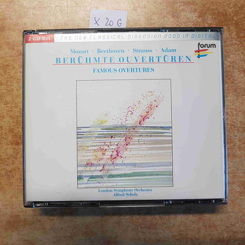 BERUHMTE OUVERTUREN famous overtures 2 CD MOZART BEETHOVEN STRAUSS ADAM forum