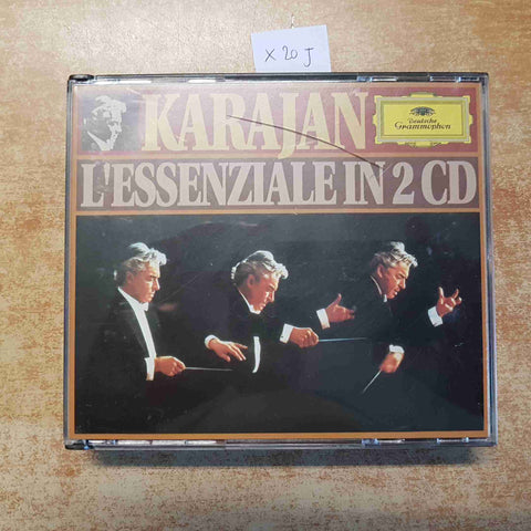 KARAJAN L'ESSENZIALE IN 2 CD 1990 POLYDOR