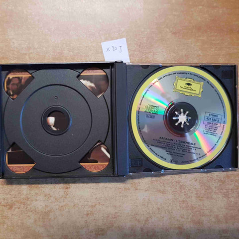 KARAJAN L'ESSENZIALE IN 2 CD 1990 POLYDOR