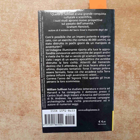 IL MISTERO DEGLI INCAS William Sullivan MINI POCKET PIEMME sciamani 2005