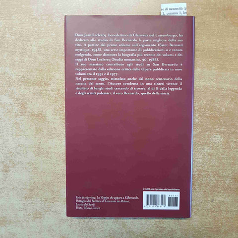 BERNARDO DI CHIARAVALLE - JEAN LECLERCQ IL GIORNALE