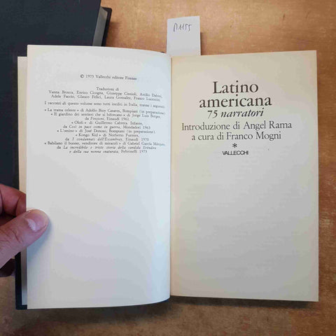 LATINO AMERICANA 75 NARRATORI 1973 VALLECCHI 2 volumi + cofanetto