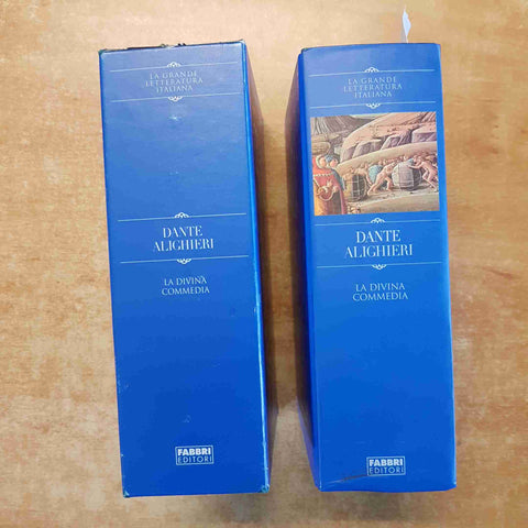 LA DIVINA COMMEDIA - DANTE ALIGHIERI 2006 FABBRI EDITORI libro + cofanetto